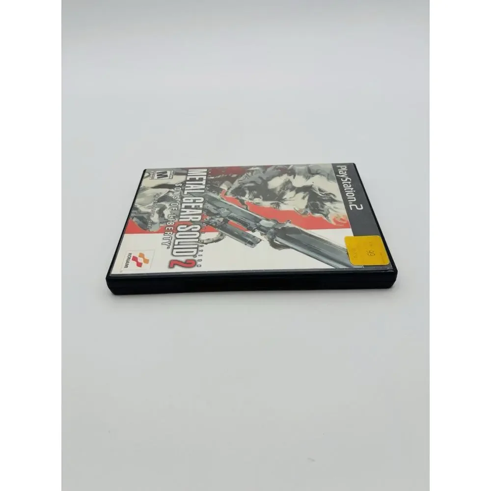 Metal Gear Solid 2 Sons Of Liberty Sony Playstation 2 PS2 Tested Works VG CIB